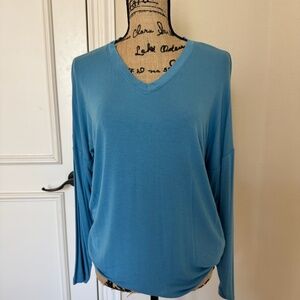 Cabi Serenity Tee in Mid Blue